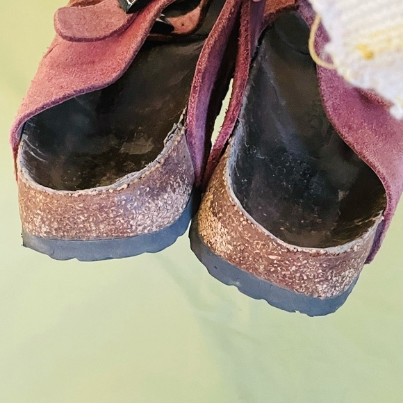 🌺Birkenstock Birks Betula Florida Style Suede Slip-Ons Slides Sandals Shoes 38 - Picture 10 of 11